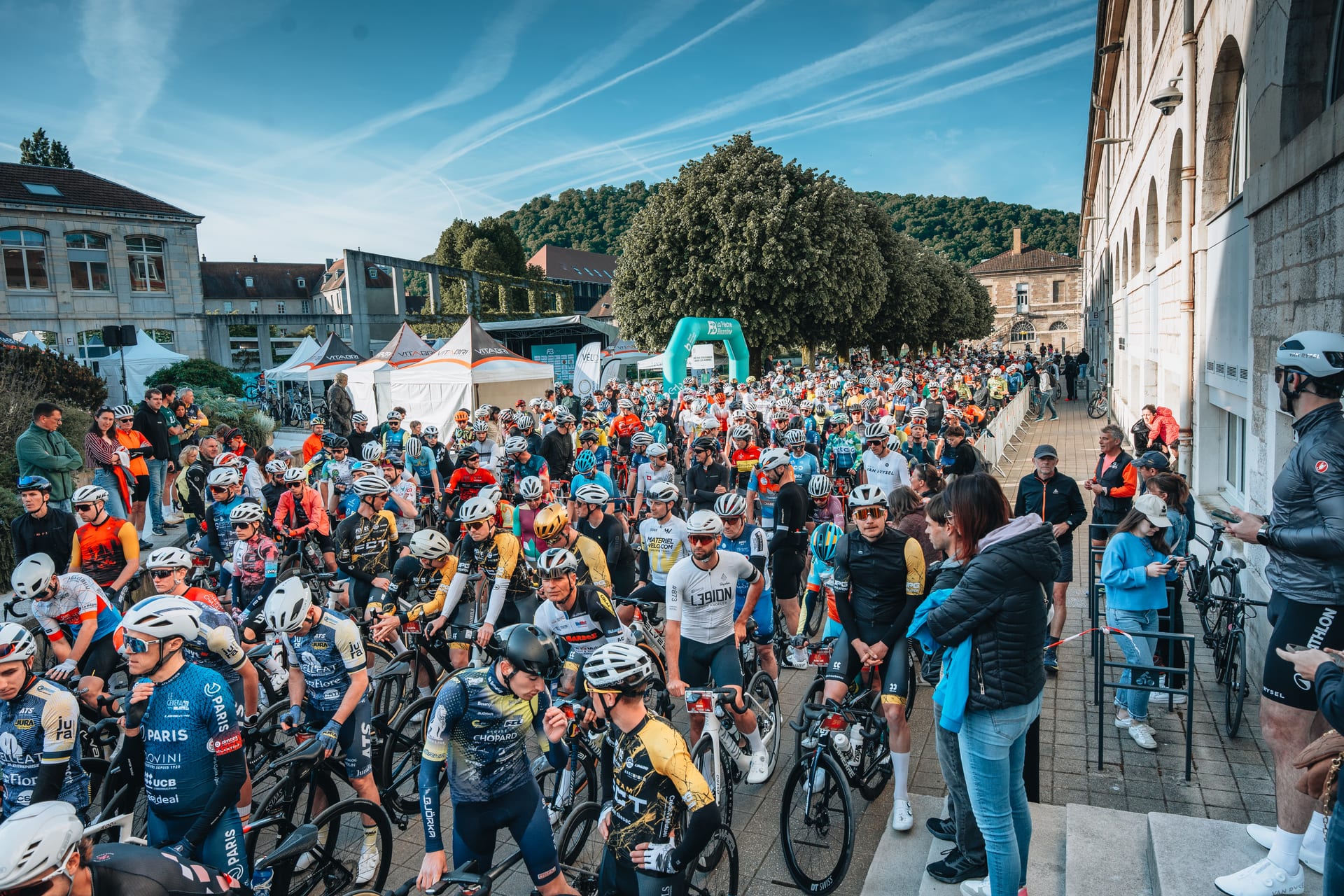 Le grand départ depuis Besançon